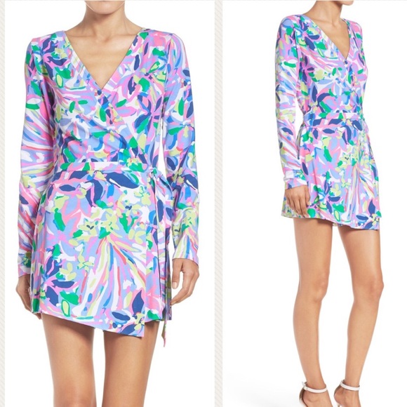 lilly tiki wrap romper